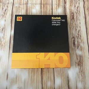 Vintage Kodak Carousel Transvue 140 Slide Tray Chargeur Black NEW